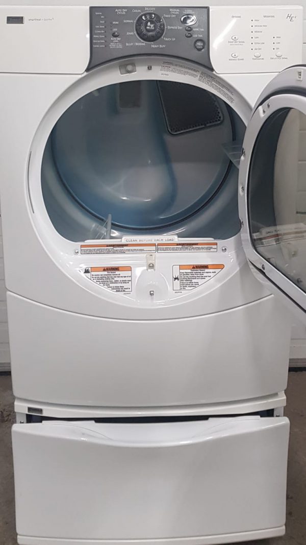 Dryer Kenmore 110.c85872400 + Pedestal