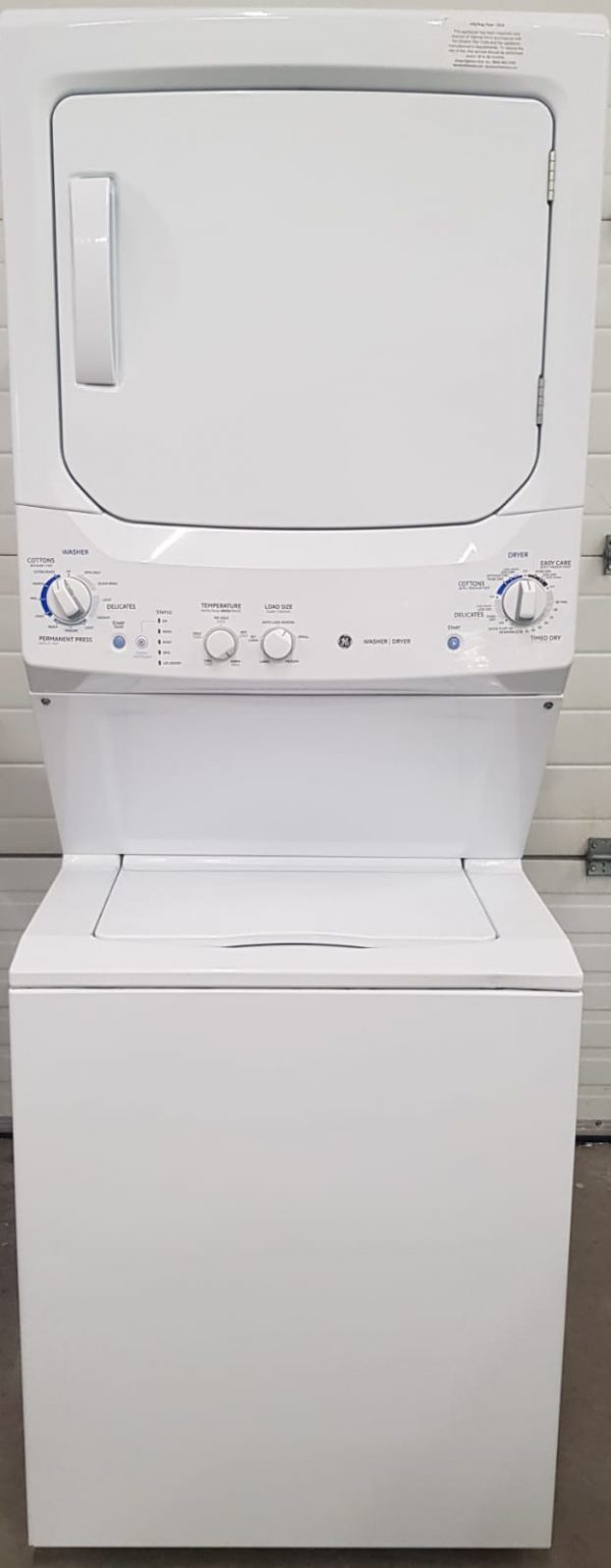 STACKABLE WASHER AND DRYER GE GUAP270EM3WW!