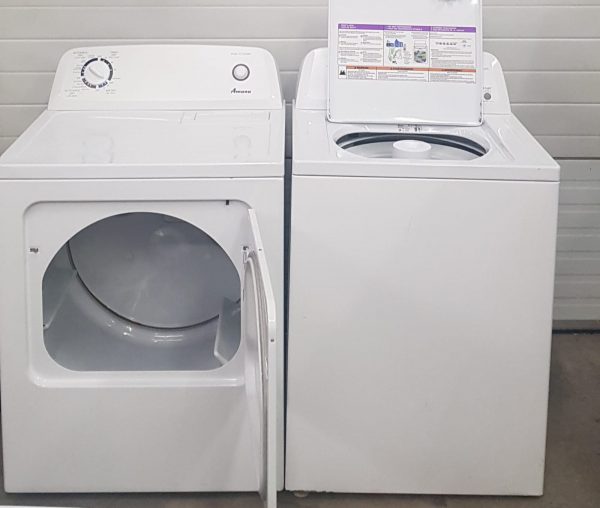 Amana Set Washer And Dryer - Ntw4600yq1 And Yned4600yq1