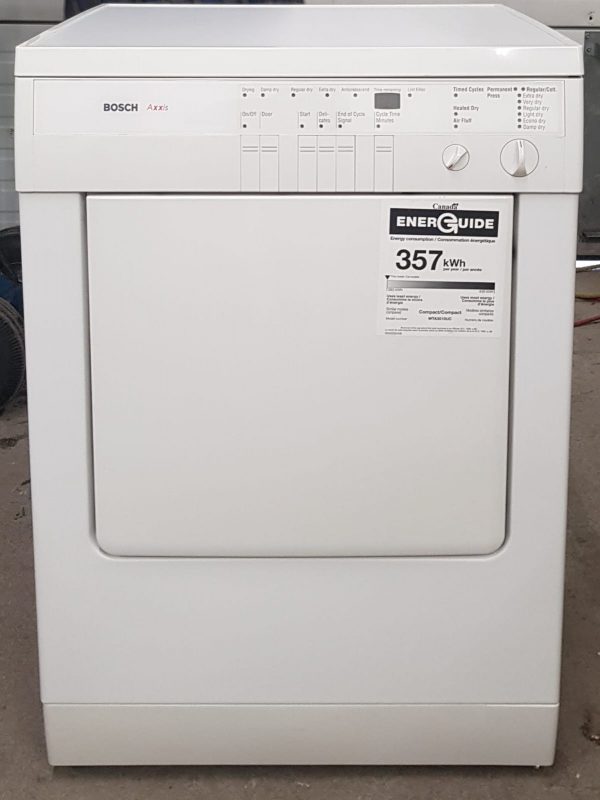 Electrical Dryer Appartment Size 240v Bosch Wta3510uc