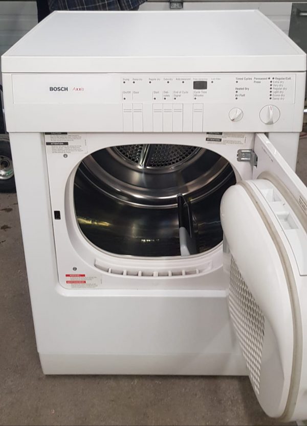 ELECTRICAL DRYER APPARTMENT SIZE 240V BOSCH WTA3510UC