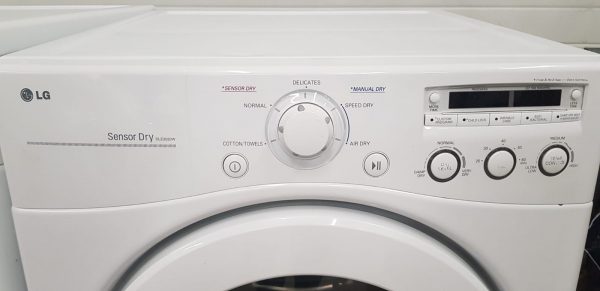 Set LG Washing Machine Wm2020cw And Dryer Dle2020w