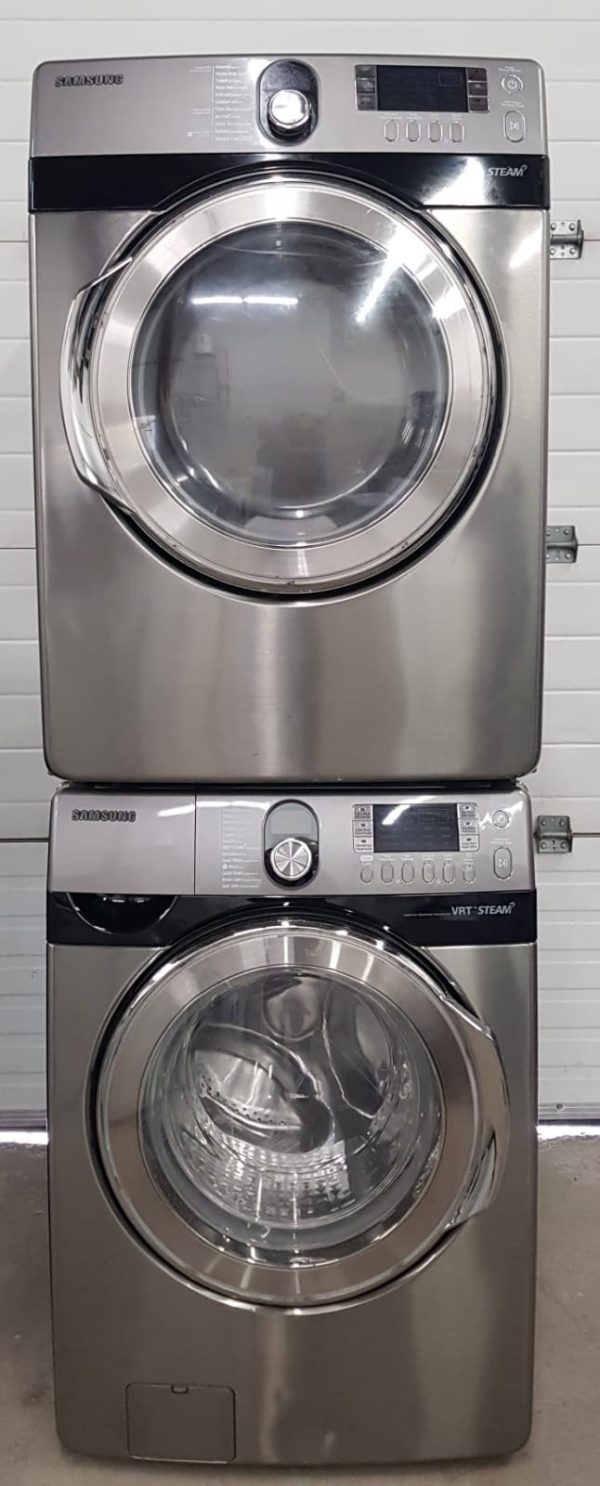 Samsung Washer And Dryer Set- Wf448aap/xac And Dv48aep/xac
