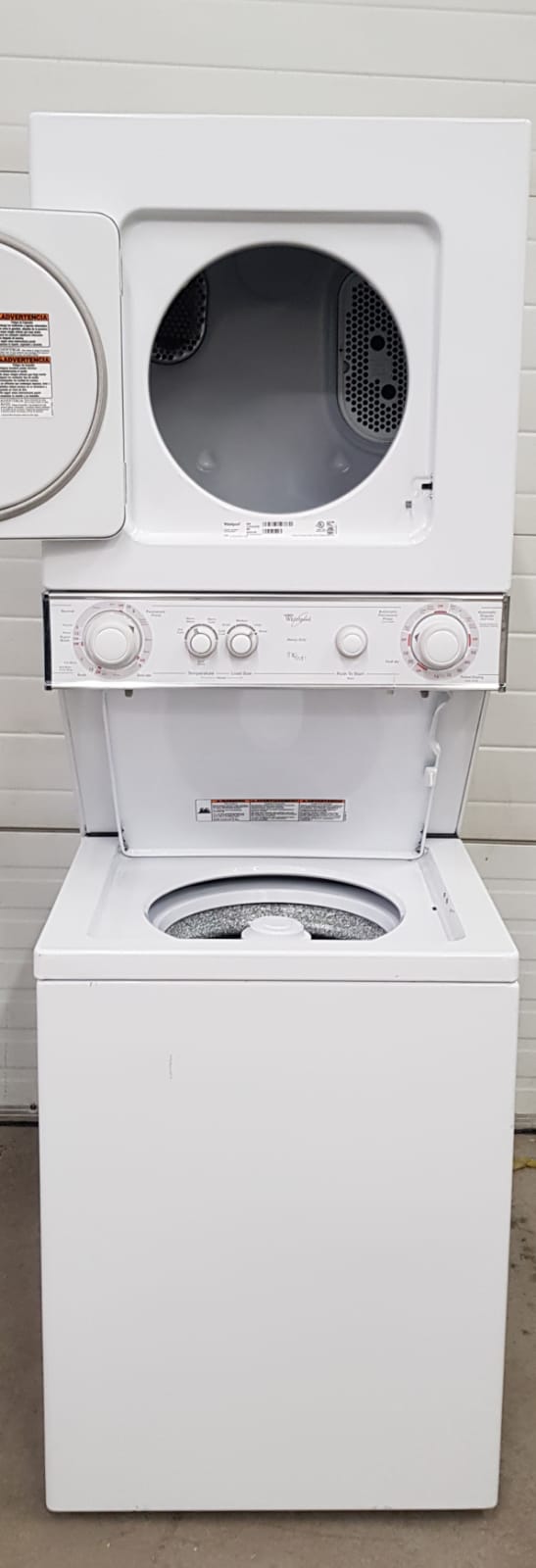 Stackable Laundry Unit - Whirlpool - YLTE5243DQB