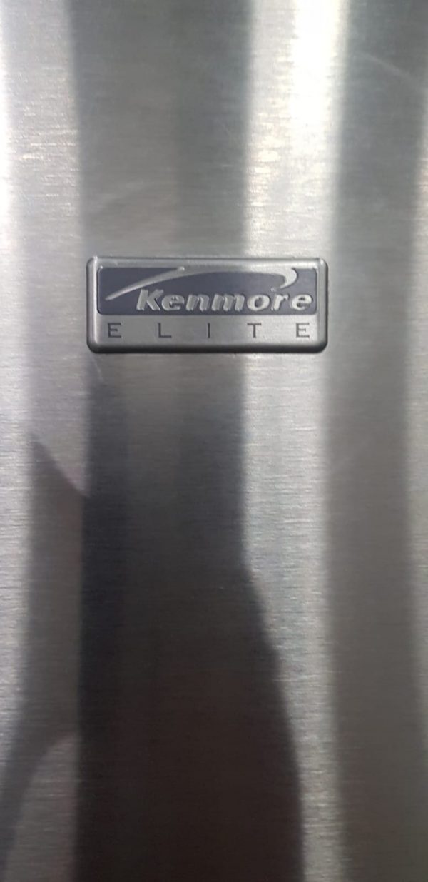 Refrigerator Kenmore Elite - 596.73503201 - Stainless Steel!