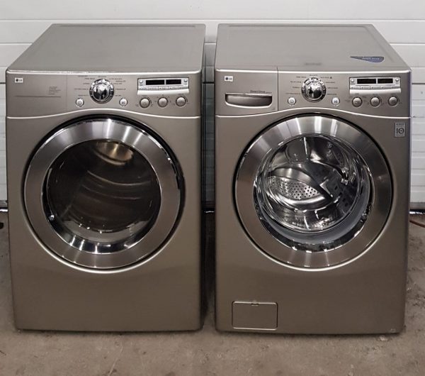 Set LG Washer Wm2355cs And Dryer Dle5955s