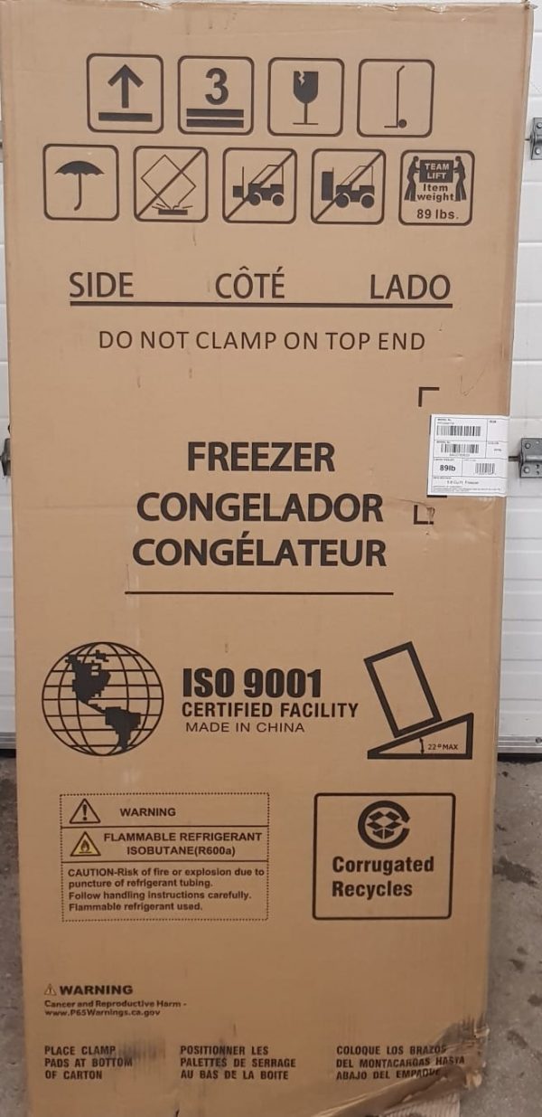 New Frigidaire Upright Freezer- Ffu06m1tw
