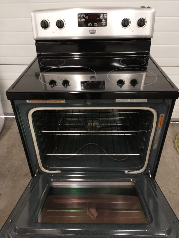 ELECTRICAL STOVE - MAYTAG YMER7651WS1