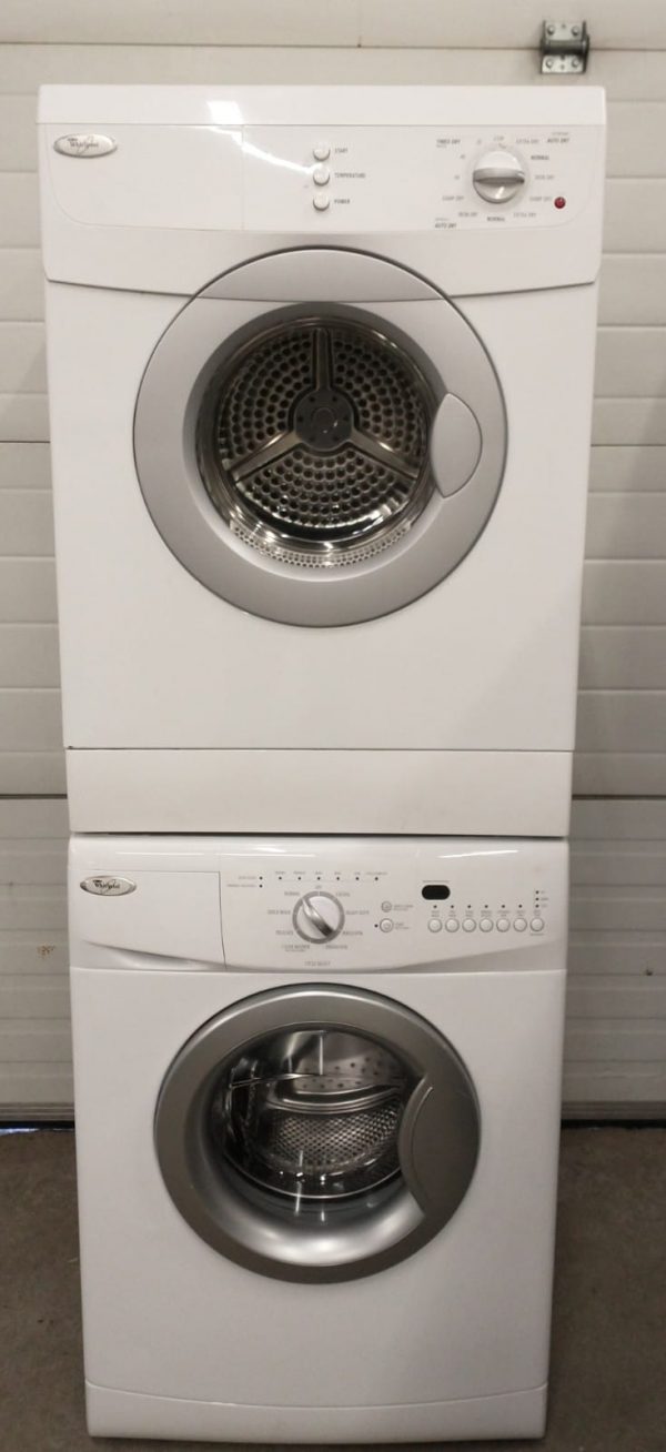 Set Whirlpool Washer Wfc7500vw2 And Dryer Ywed7500vw- Apartment Size