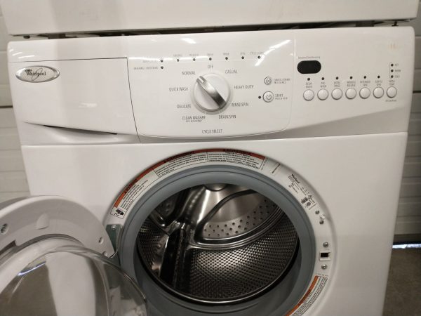 Set Whirlpool Washer Wfc7500vw2 And Dryer Ywed7500vw - Apartment Size