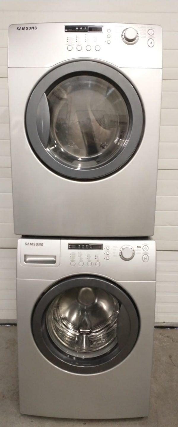 Set Samsung - Washer Wf203anw/xac And Dryer Dv203aes/xac