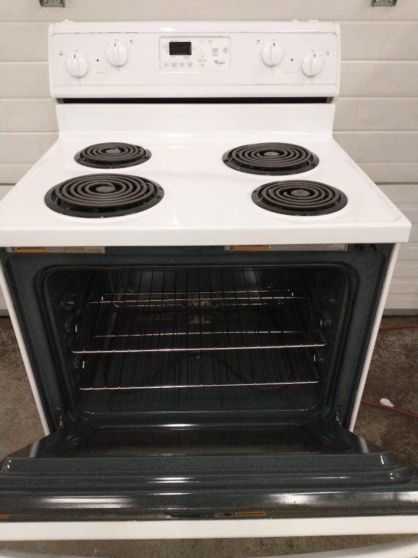 Electrical Stove - Whirlpool Were3000pq0