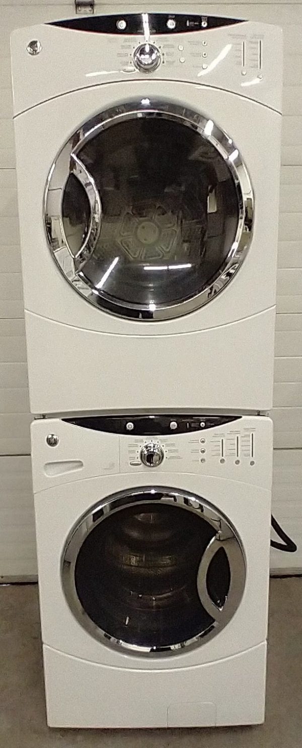 Set GE - Washer Gbvh6260fww And Dryer Pcvh680ej1ww