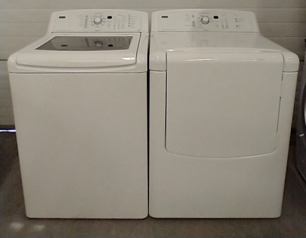 SET KENMORE - WASHER 110.27082604 AND DRYER 110.C87032600