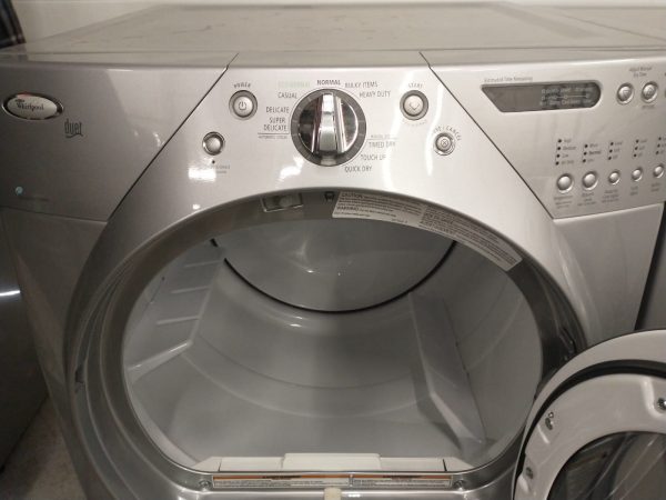 SET WHIRLPOOL WASHER WFW9450WL00 AND DRYER YWED9450WL0