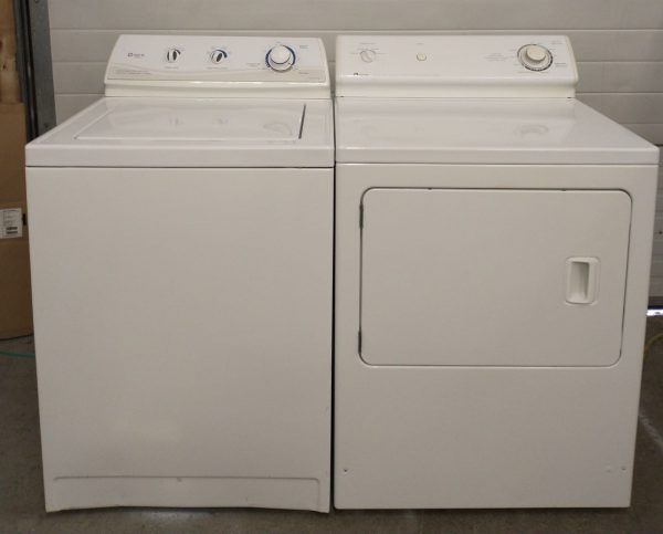 Used Set Maytag -washer Pav2300aww And Dryer Lde4916ade