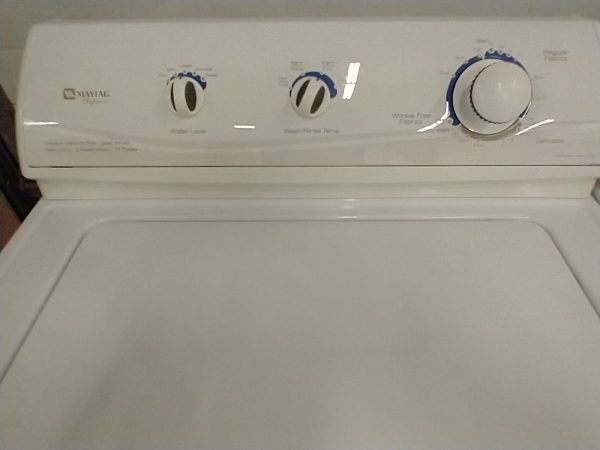 Used Set Maytag -washer Pav2300aww And Dryer Lde4916ade
