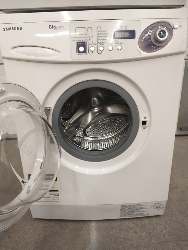 Set Samsung Apartment Size - Washer B1113jdw1/xac And Dryer Dv665jw/xac