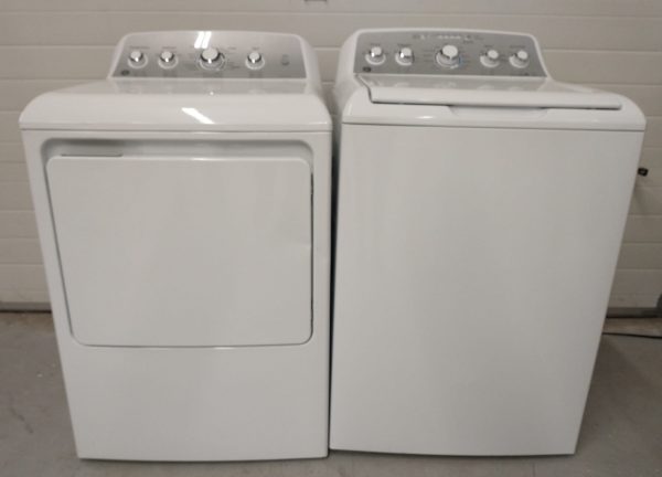 Set GE - Washer Gtw485bmk0ws And Dryer Gtd45ebmk0ws
