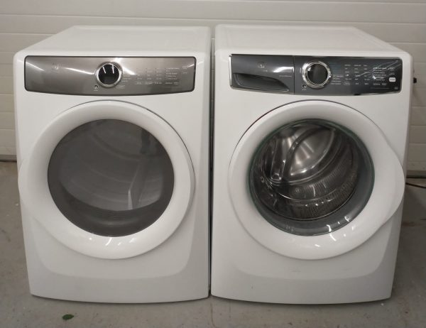 NEW OPEN BOX SET - ELECTROLUX WASHER EFLS627UIW2 AND DRYER EFMC427UIW2