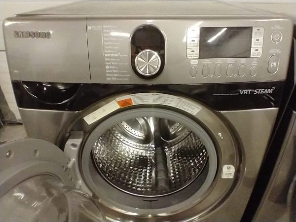 Set Samsung Washer & Dryer - Wf448aap/xac02, Dv448aep/xac