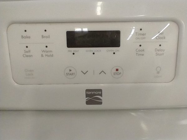 Electrical Stove Kenmore 970c503220 With New Burners.