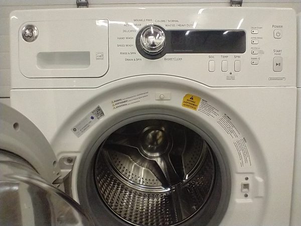 Set Apartment Size Ge-  New Open Box Washing Machine Wcvh4800k2ww &  Barely Used Dryer Pcvh480ek0ww
