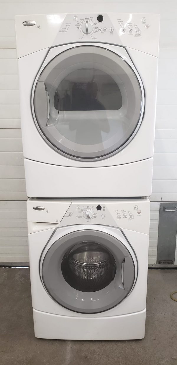Set Whirlpool - Washer Wfw8200tw00 And Dryer Ywed8300sw2