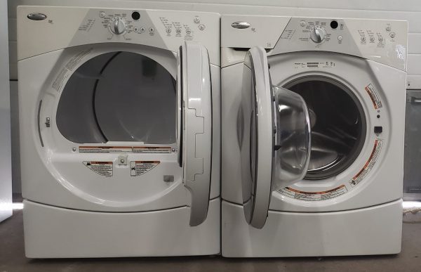 Set Whirlpool - Washer Wfw8200tw00 And Dryer Ywed8300sw2