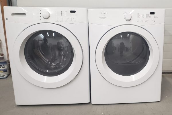 Set Frigidaire - Washer Fafw3801lw5 And Dryer Caqe7001lw0