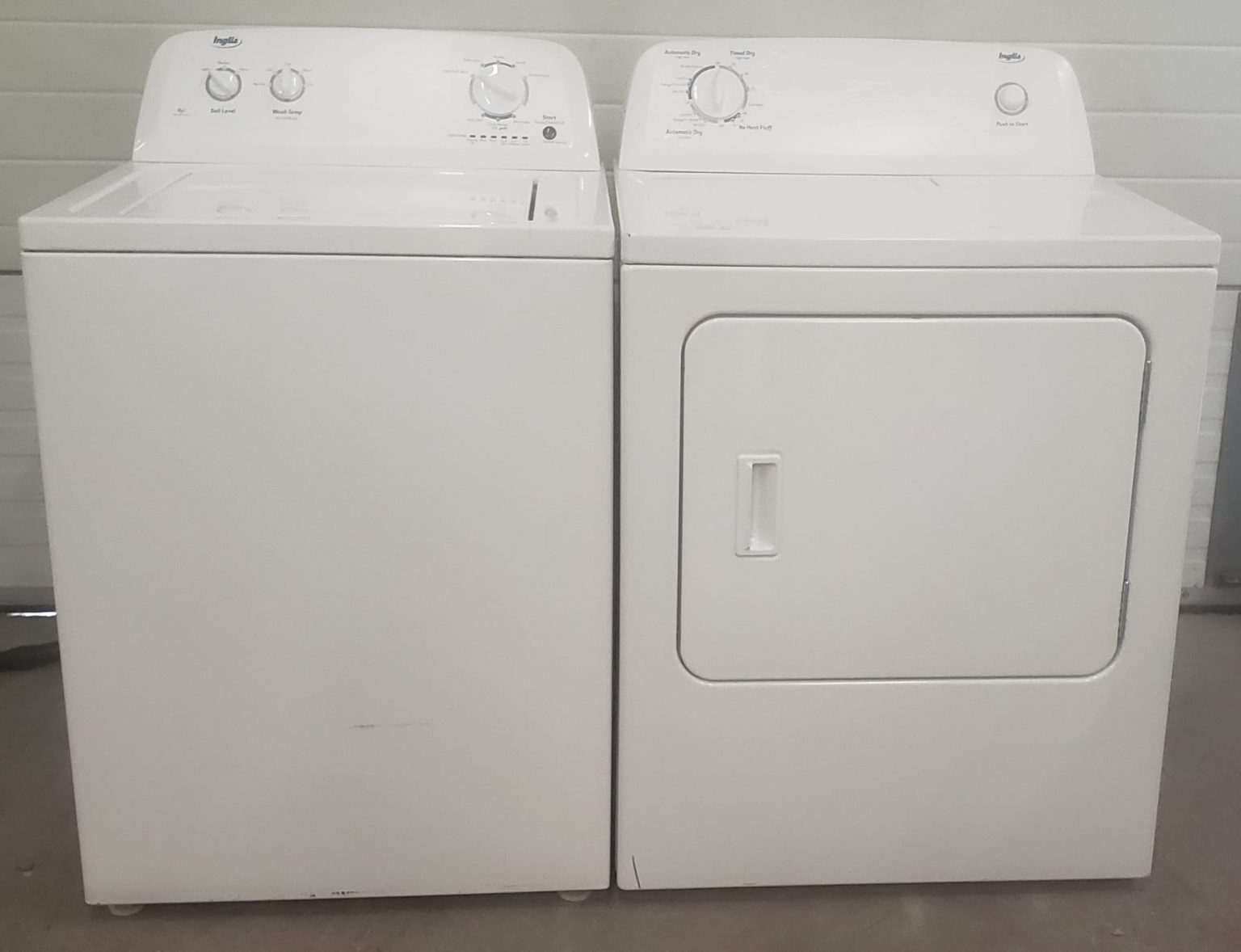 Order Your Used Set Inglis - Washer Itw4671ew0 And Dryer Yied4671ew0 Today!