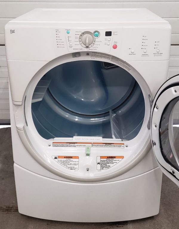 USED ELECTRICAL DRYER  - WHIRLPOOL DUET YGEW9250PW0