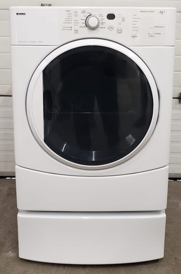 Electrical Dryer Kenmore - 110.c87572600 With Pedestal