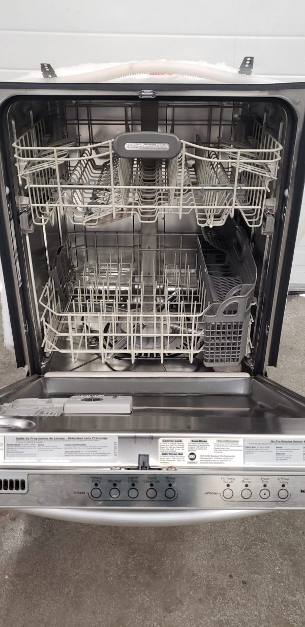 Used Dishwasher Kitchenaid - Kudp02frss 24 Inch