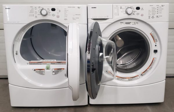 Used Set Kenmore Washer 110.47571601 And Dryer 110.c87572600