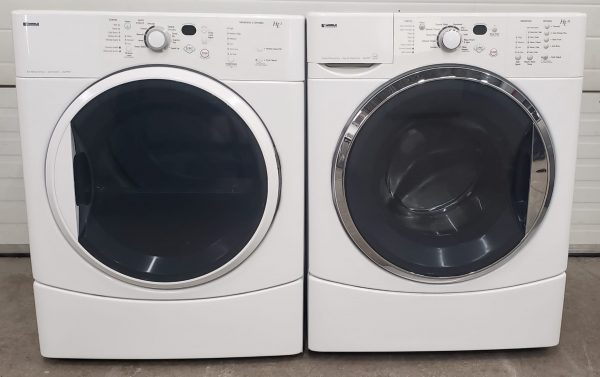 Used Set Kenmore Washer 110.47571601 And Dryer 110.c87572600