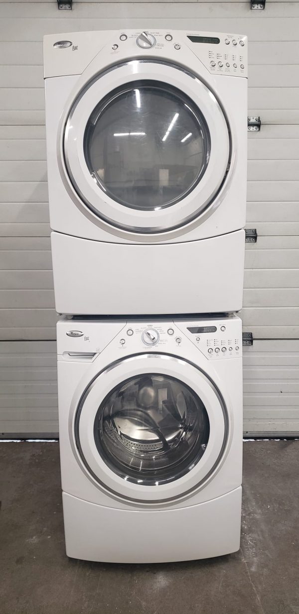 SET WHIRLPOOL - WASHER WFW9200SQA12 AND DRYER YWED9200SQ1