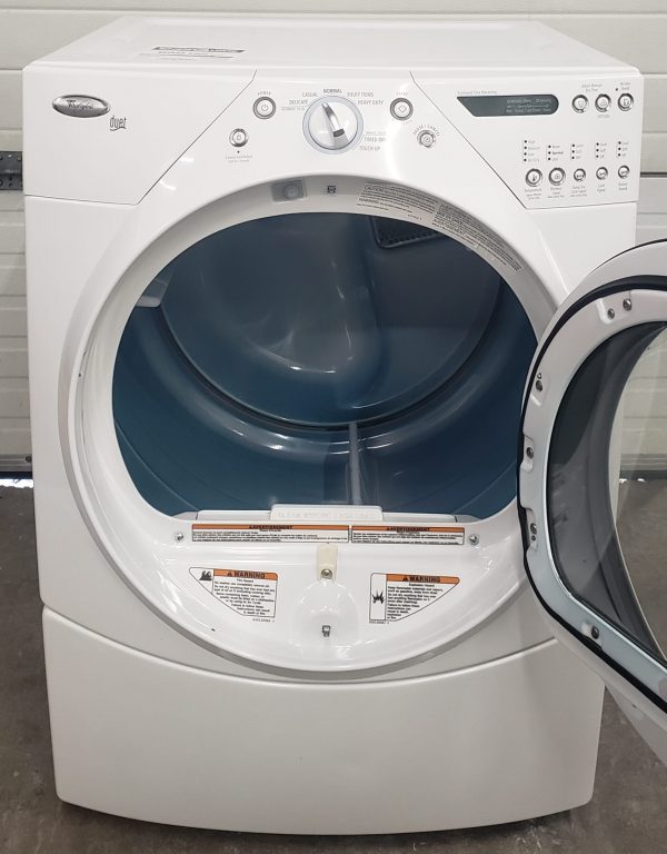 Used Set Whirlpool Washer Wfw9200sq1 And Dryer Ywed9200sq0
