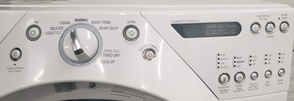 Used Set Whirlpool Washer Wfw9200sq1 And Dryer Ywed9200sq0