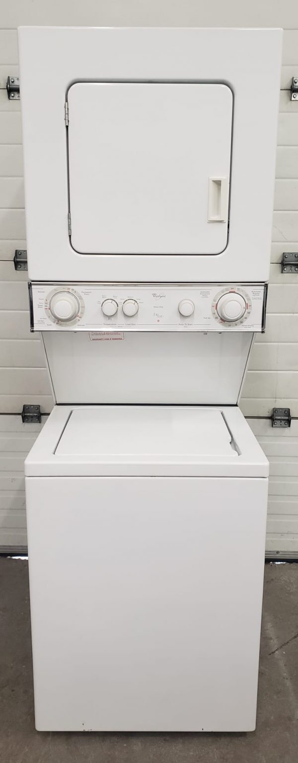 USED LAUNDRY CENTER - WHIRLPOOL YLTE5243DQ6 APARTMENT SIZE