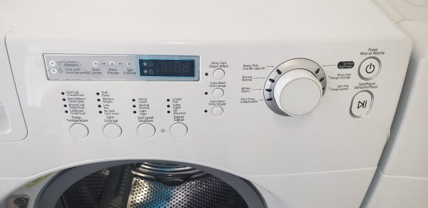 Used Set Samsung - Washer Wf203anw/xac And Dryer Dv203aew/xac