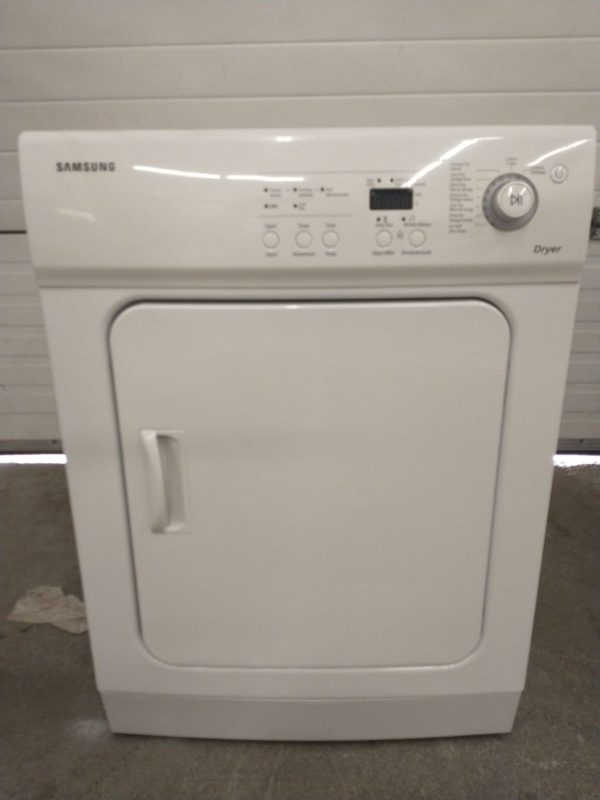 Used Electrical Dryer - Samsung Dv665jw/xac Apartment Size