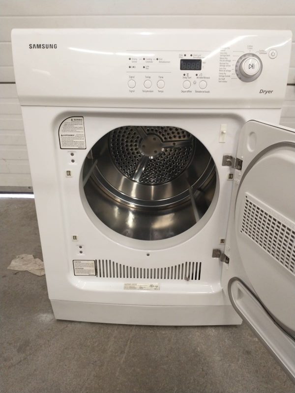 Used Electrical Dryer - Samsung Dv665jw/xac Apartment Size