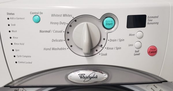 Used Set Whirlpool Duet- Washer Ghw9100lw2 And Dryer Ygew9200lw1