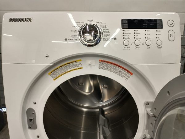 Used Electrical Dryer Samsung Dv330aew/xac