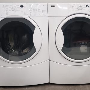 USED SET KENMORE WASHER 110.45081404 DRYER 110 1