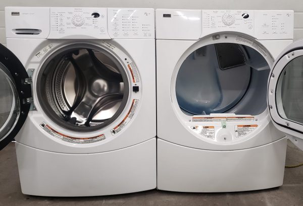 Used Set Kenmore Washer 110.45081404 & Dryer 110.c85081401