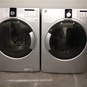 USED SET KENMORE WASHER 592 49057 AND DRYER 592 8905701 3
