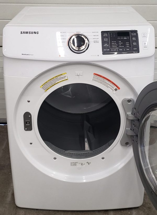 Used Electrical Dryer Samsung Dv42h5000ew/ac