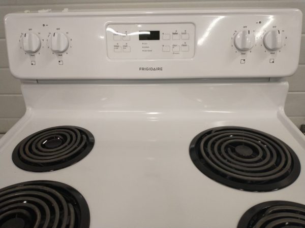 Used Electrical Stove Frigidaire Cfef3016lwe